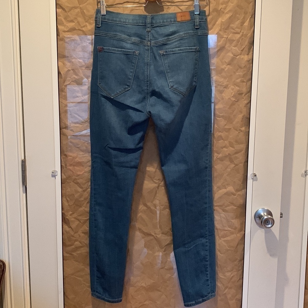 BDG | High Rise Sean Jean Ankle Blue Denim 4 Pocket Zipper Button Fly 28 W 29 L - Picture 15 of 16